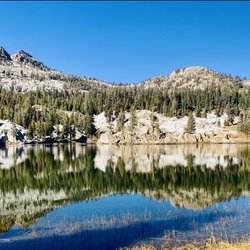 Upper Twin Lake - Upper Twin Lake, káiser wilderness