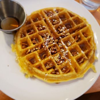 Another Broken Egg Cafe - Pecan waffle - Breakfast & Brunch Near Me - Charlotte, North Carolina Another Broken Egg Cafe - Pecan waffle - Breakfast & Brunch Near Me - Charlotte, North Carolina