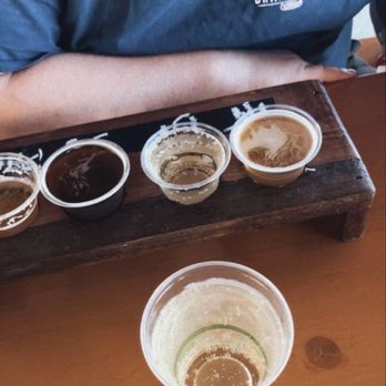Patch Brewing - Beer flight - Breweries Near Me - Gordonsville, Virginia