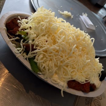 Chipotle Mexican Grill - Heaping Steak Bowl. Portions are very large here. - Mexican Near Me - West Bloomfield, Michigan