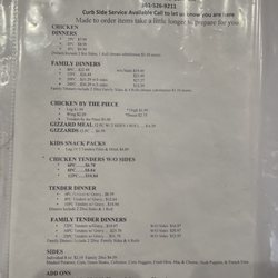 24 Diner - Menu
