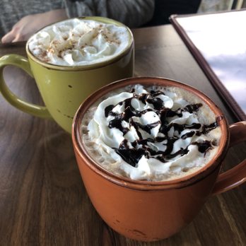 McKay Cottage Restaurant - Chia tea latte and a mocha- both were amazing! - American Near Me - Bend, Oregon McKay Cottage Restaurant - Chia tea latte and a mocha- both were amazing! - American Near Me - Bend, Oregon