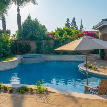 Timeless Pools - Timeless Pools did a great job laying out this awkward-shaped back yard - Pool & Hot Tub Service Near Me - Brea, California Timeless Pools - Timeless Pools did a great job laying out this awkward-shaped back yard - Pool & Hot Tub Service Near Me - Brea, California