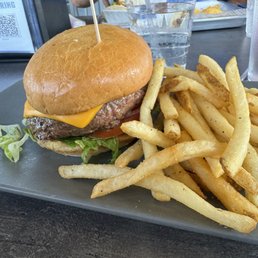 Burger and Fries Burger and Fries