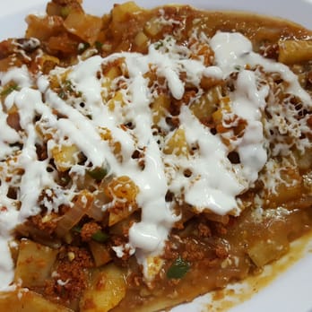 Fonda Maria - Yummy guarache de chorizo con papas. - Mexican Near Me - Downey, California