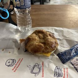Midtown Cafe - Bacon egg and cheese croissant