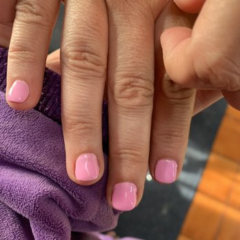 Star Nails - Didn't push down cuticles, Painted over them - Nail Salons Near Me - Southington, Connecticut
