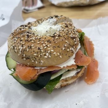 Bagel Express - (#9) LOX & A SCHMEAR - Bagels Near Me - Sugar Land, Texas