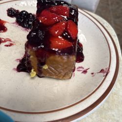 Castaways Family Diner - Stuffed French toast: 1 slice of 2