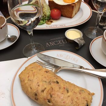 Angelina - Breakfast - croquette madame (top), Angelina omelette (bottom) - Breakfast & Brunch Near Me - Paris, 75
