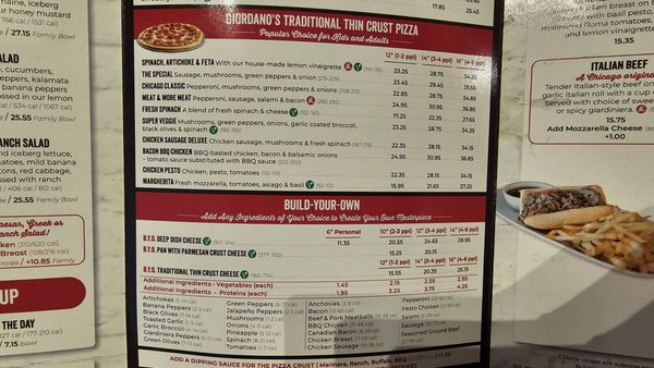 Menu photo 3 Giordano's Chicago, IL