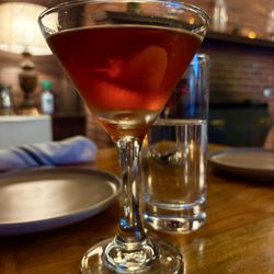 Barncastle Hotel & Restaurant - My husband's bourbon drink...I don't know the name. He loved it and had 2!