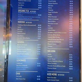 Haute Coffee University - Menu - Coffee & Tea Near Me - Davie, Florida