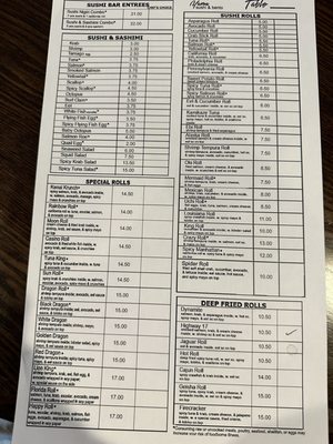 Menu photo 2 Yama Sushi & Bento Middleburg, FL Menu photo 2 Yama Sushi & Bento Middleburg, FL