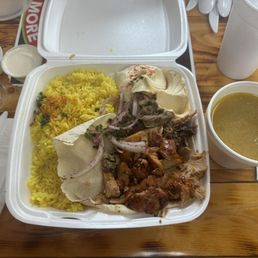 Mixed Shawarma Plate