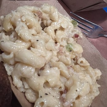Post Oak Barbecue - Jalapeno-Bacon Mac & Cheese - Nice little kick, pieces of bacon and gooey cheese so yeah I enjoyed it! Definitely get it again. - Smokehouse Near Me - Denver, Colorado Post Oak Barbecue - Jalapeno-Bacon Mac & Cheese - Nice little kick, pieces of bacon and gooey cheese so yeah I enjoyed it! Definitely get it again. - Smokehouse Near Me - Denver, Colorado