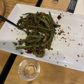 Wanna Bao - [V][GF] Dry-Fried Green Beans - Szechuan Near Me - Houston, Texas