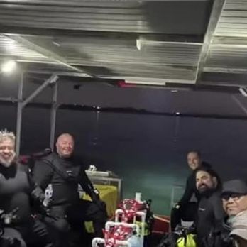 Cyborg Pirate - Night dive on Diver Down - Scuba Diving Near Me - Phoenix, Arizona
