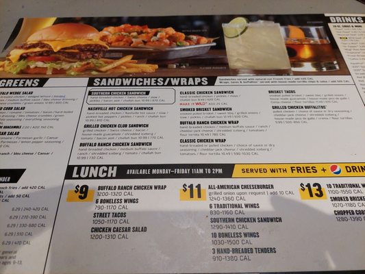 Menu photo 2 Buffalo Wild Wings North Charleston, SC Menu photo 2 Buffalo Wild Wings North Charleston, SC