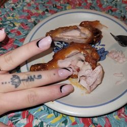 New York Pizza - The raw chiken