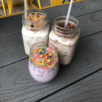 The Biscuit Bar - All 3 Cereal Sips! Super fun & yummy - Breakfast & Brunch Near Me - Arlington, Texas The Biscuit Bar - All 3 Cereal Sips! Super fun & yummy - Breakfast & Brunch Near Me - Arlington, Texas