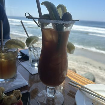 Pacific Coast Grill - Bloody Mary - terrific ! - Seafood Near Me - Cardiff, California
