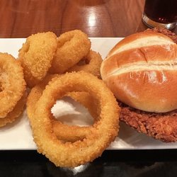 State & Main Tap & Table - Pork Tenderloin sandwich (minus the toppings)