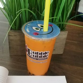 Bubble Bubble Tea House - Thai Milk Tea with boba! Soooo good! - Coffee & Tea Near Me - Rockwall, Texas