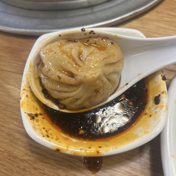 Juicy Dumpling Factory - Pork dumplings with chili sauce - Chinese Near Me - Redondo Beach, California Juicy Dumpling Factory - Pork dumplings with chili sauce - Chinese Near Me - Redondo Beach, California