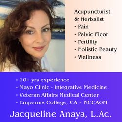 Anaya Acupuncture - My CV & Specialties