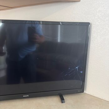 Crazy Horse Campgrounds - damaged non working tv - Campgrounds Near Me - Lake Havasu City, Arizona