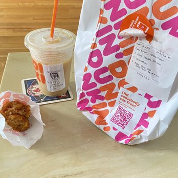 Dunkin' - Look at the receipts showing different times - Donuts Near Me - Narragansett, Rhode Island Dunkin' - Look at the receipts showing different times - Donuts Near Me - Narragansett, Rhode Island