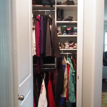 Artisan Custom Closets - Hall Coat Closet - Interior Design Near Me - Marietta, Georgia