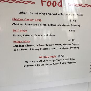 Tasty Creationz - Current menu - Ice Cream & Frozen Yogurt Near Me - Mears, Michigan