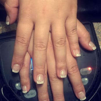 Forever Nails - Love My Nails they did them just the way I wanted them short and thin and glittery! They came out amazing! - Nail Salons Near Me - Santa Paula, California
