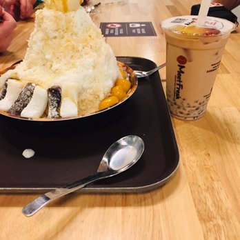 Meet Fresh - Q Mochi milk shaved ice and milk tea with red bean - Desserts Near Me - Atlanta, Georgia Meet Fresh - Q Mochi milk shaved ice and milk tea with red bean - Desserts Near Me - Atlanta, Georgia