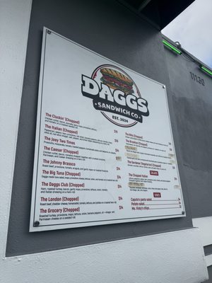 Menu photo 5 Daggs Sandwich Shop Largo, FL Menu photo 5 Daggs Sandwich Shop Largo, FL