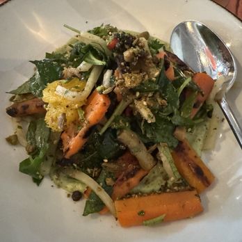 Buccan - Roasted carrot salad - New American Near Me - Palm Beach, Florida Buccan - Roasted carrot salad - New American Near Me - Palm Beach, Florida