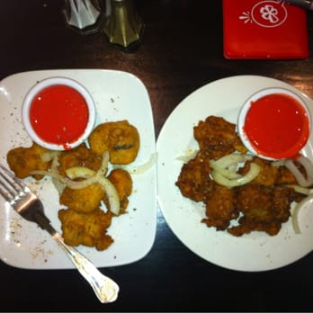 Punjabi Charing Cross - Fish and veg pakora - Indian Near Me - Glasgow, GLG