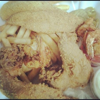 Tomorrow Seafood - Whole wings, catfish, and fried shrimp w bread, coleslaw, pickles, peppers, and fries! - Seafood Near Me - Dallas, Texas Tomorrow Seafood - Whole wings, catfish, and fried shrimp w bread, coleslaw, pickles, peppers, and fries! - Seafood Near Me - Dallas, Texas