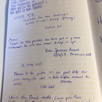 La Belle Patate - Some reviews that you can read over of other diners experiences. - Fast Food Near Me - Victoria, British Columbia La Belle Patate - Some reviews that you can read over of other diners experiences. - Fast Food Near Me - Victoria, British Columbia