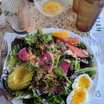 Hello, Sailor - Crab Louie salad, bad dressing, should have citrus vinaigrette instead of ranch - Seafood Near Me - Cornelius, North Carolina Hello, Sailor - Crab Louie salad, bad dressing, should have citrus vinaigrette instead of ranch - Seafood Near Me - Cornelius, North Carolina