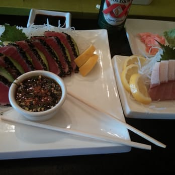 Sushi Garden - tuna tataki and yellowtail sashimi - Sushi Bars Near Me - Tucson, Arizona Sushi Garden - tuna tataki and yellowtail sashimi - Sushi Bars Near Me - Tucson, Arizona