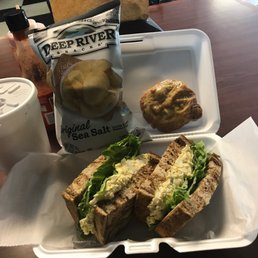 Now that's a good looking egg salad combo!!! Now that's a good looking egg salad combo!!!