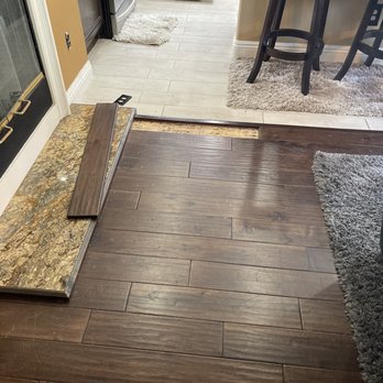 Jaramillo Tile - Wood Floor slat removal in preparation for replacement - Flooring Near Me