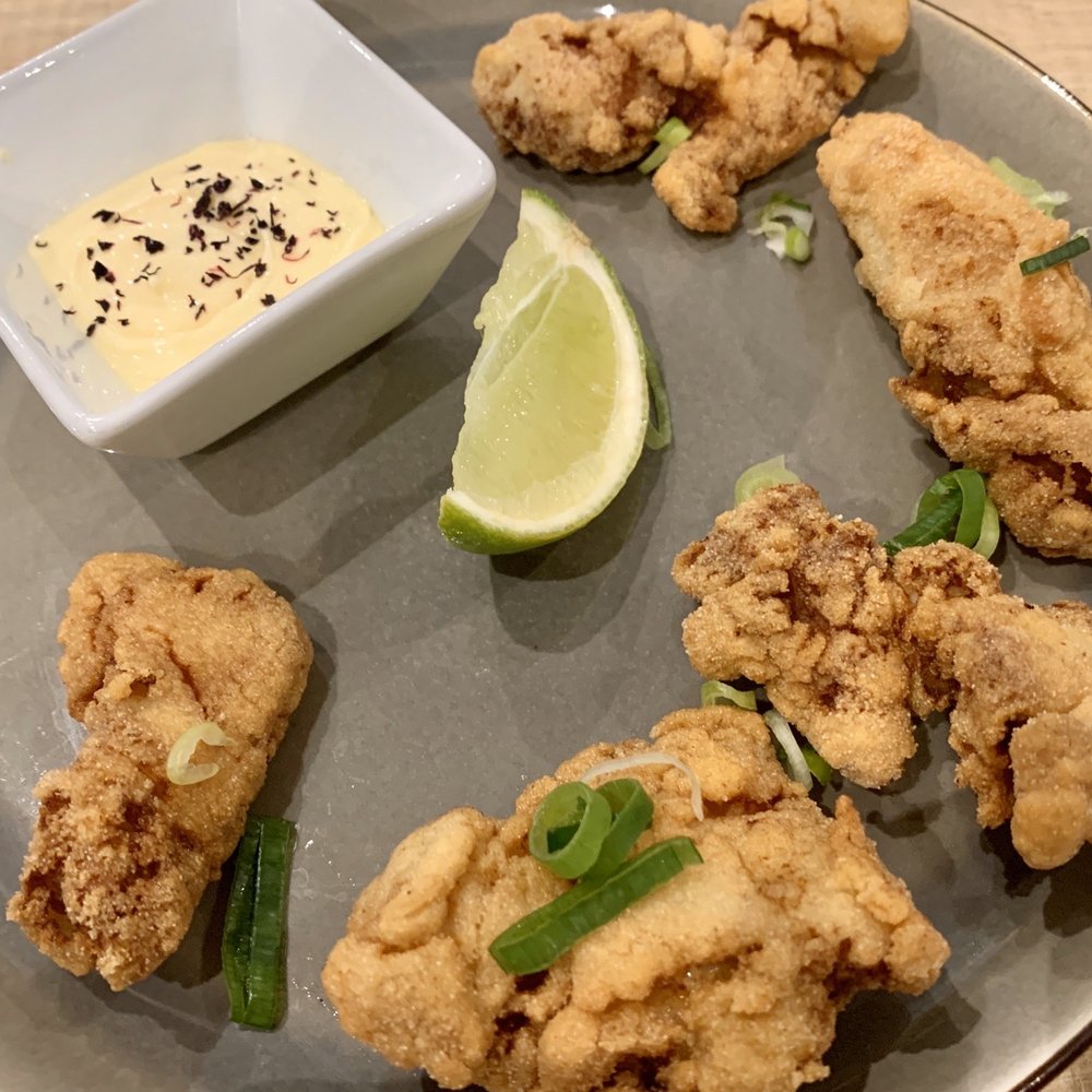 Kanada-ya - Chicken Karaage, it came out only these couple pieces, a bit pricy for the amount of food tbh - Ramen Near Me - Barcelona, B