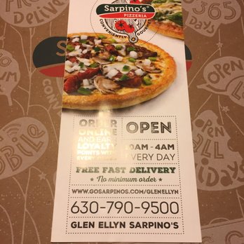 Sarpino's Pizzeria - Pizza Near Me - Glen Ellyn, Illinois