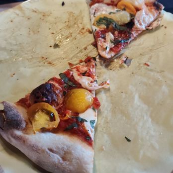Amedeo - What's left of a great margherita pizza! - Pizza Near Me - Las Vegas, Nevada Amedeo - What's left of a great margherita pizza! - Pizza Near Me - Las Vegas, Nevada