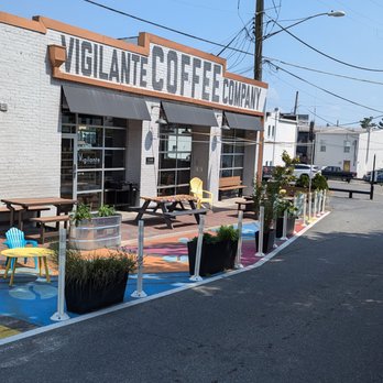 Vigilante Coffee - Front of Vigilante Coffee Company - Coffee & Tea Near Me - Hyattsville, Maryland