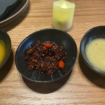 Potsticker - The Old Godmother Sauce was incredible and not too spicy. It was the clear favorite for two of us! - Asian Fusion Near Me - Saint Paul, Minnesota